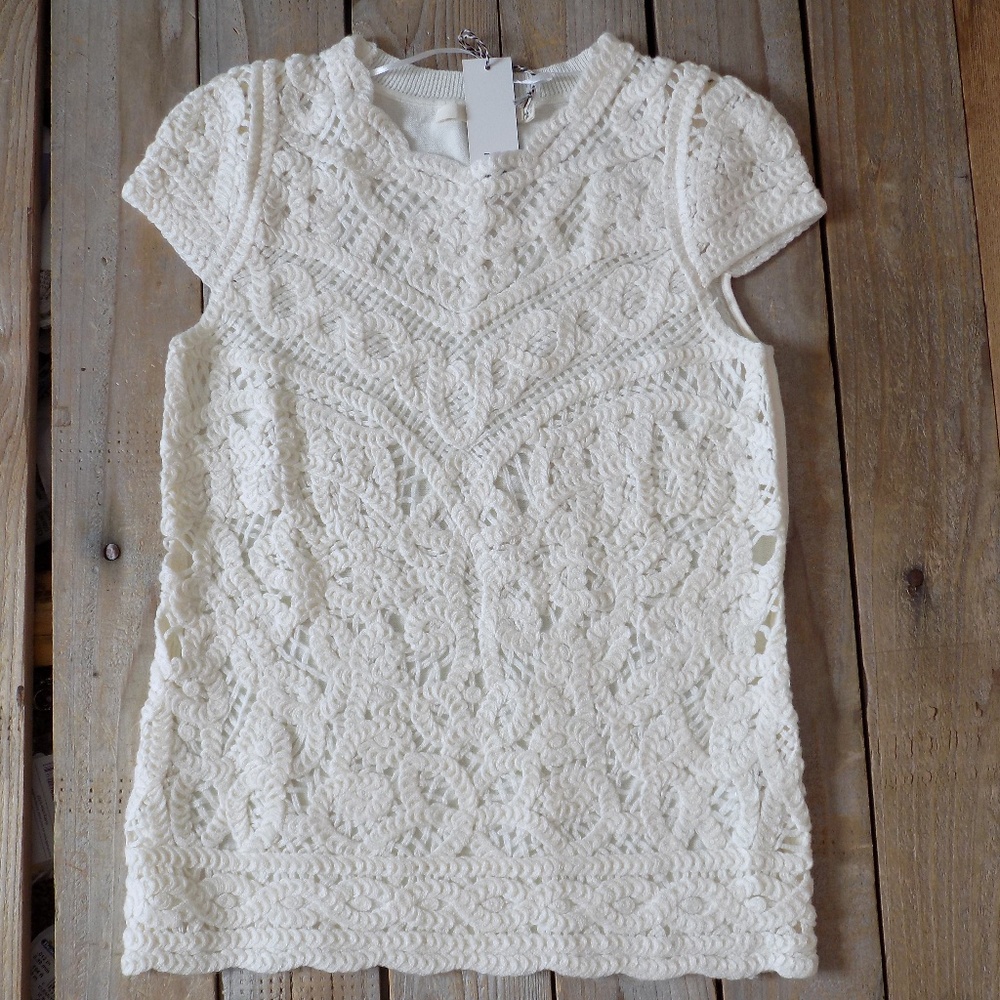 Small Sweater Lace Battenburg